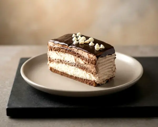 Chocolate Pastry Slice