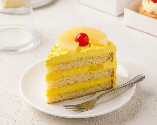 Pineapple Pastry Slice