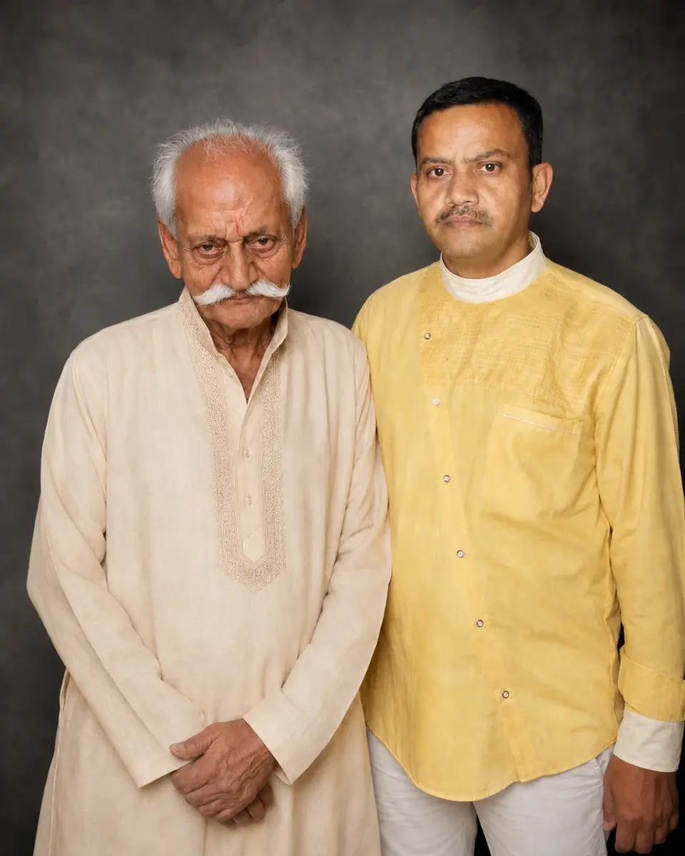 Atul Kumar and his father - The legacy of Ganga Bakery